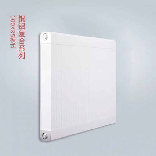 銅鋁復合100X85板式散熱器